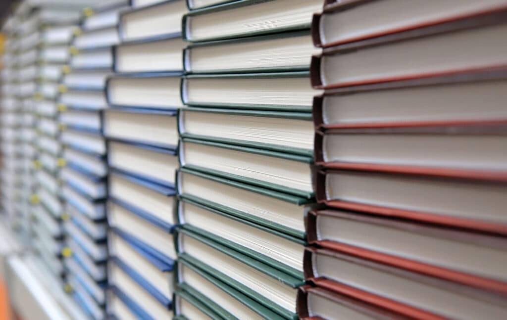 Magazijn inventarisatie voor een groothandel in boeken